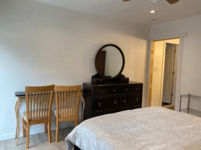 Private master bedroom in a farmhouse